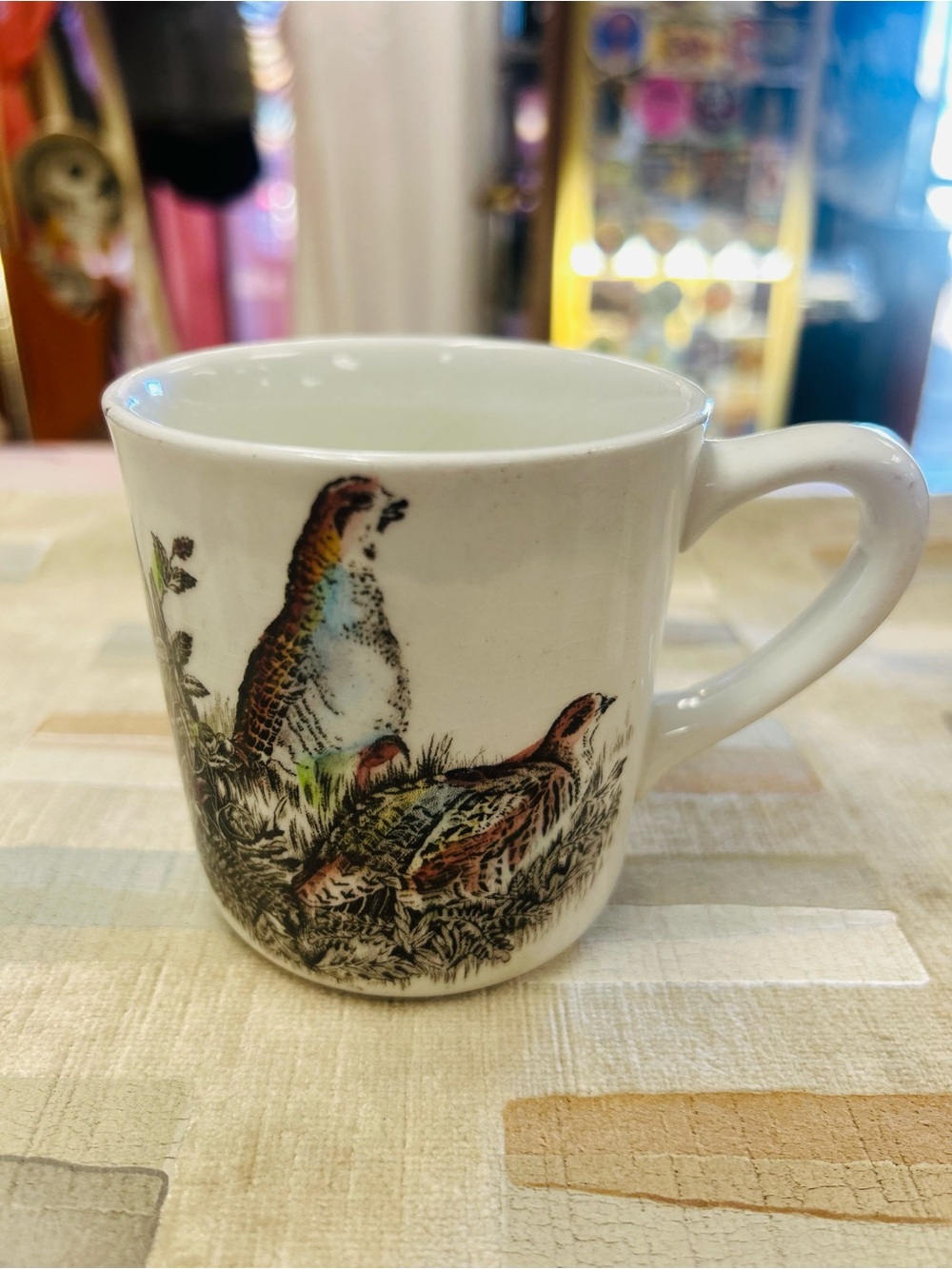 Vintage Game Bird Mug